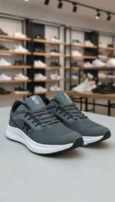 RUNNER GRY Sleek & Ready: Dark Grey Performance Running casual Shoes